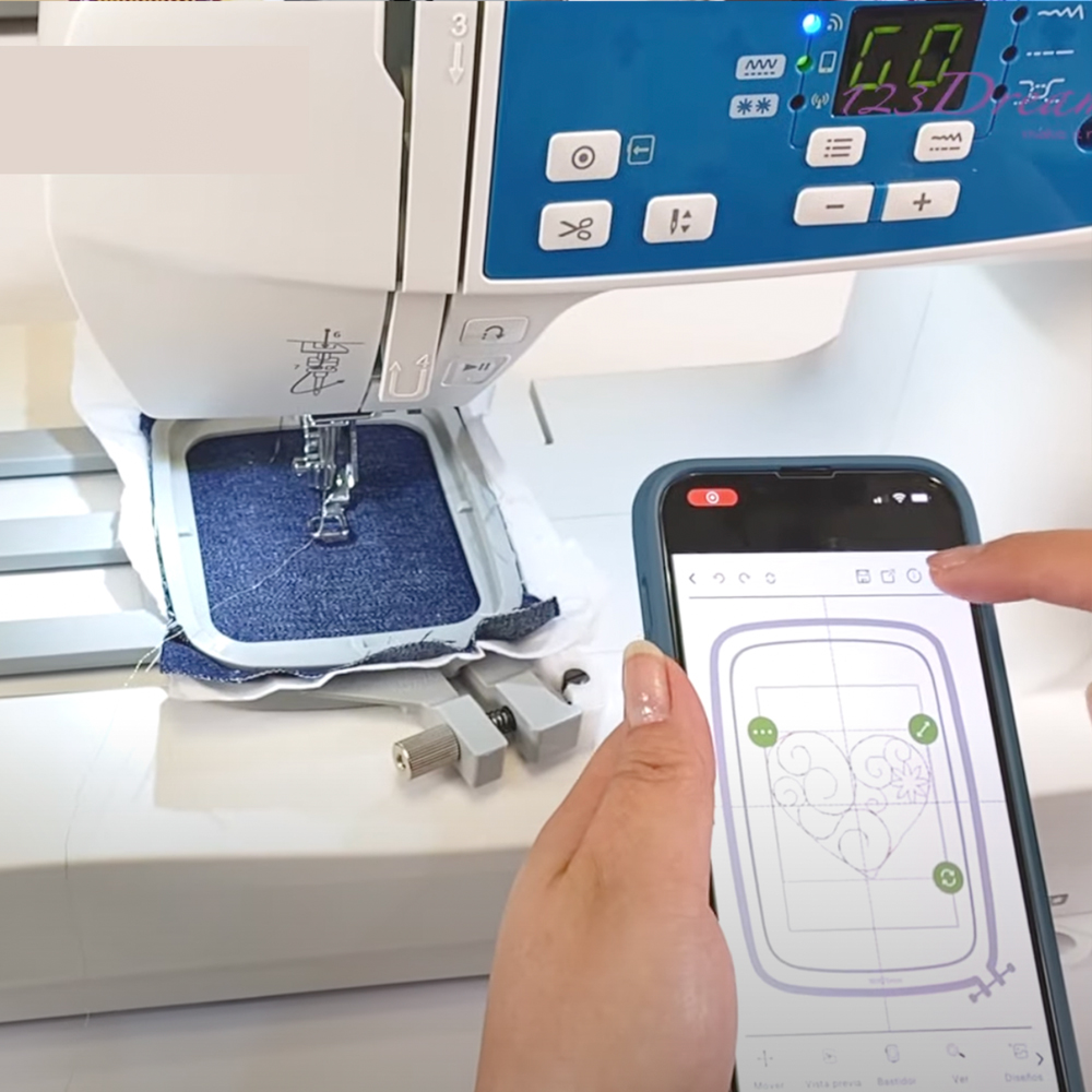 M�quinas de bordado, costura, confecci�n y serigrafia