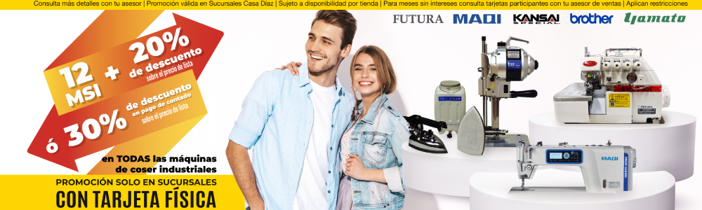 M�quinas de coser industriales