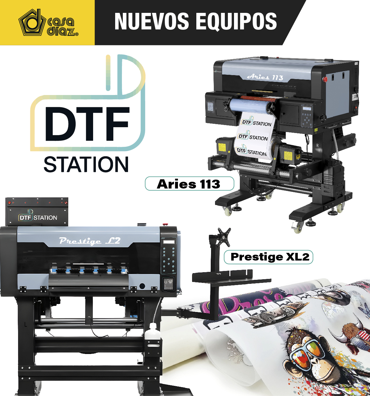 Impresora de sublimaci�n DTF